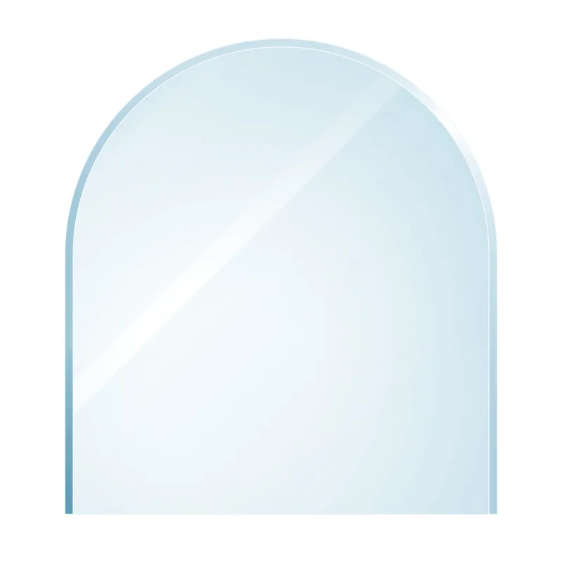 Raik Kamin plaque de verre langue 3 avec facette incluse