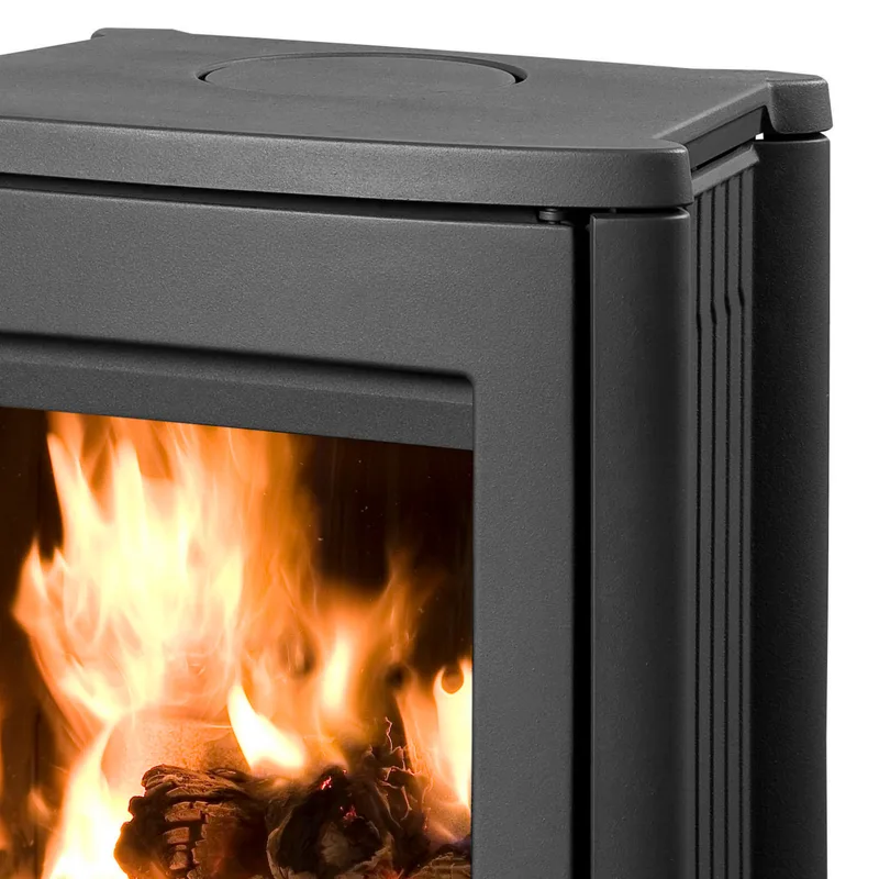 Dovre Astro 2/L poêle à bois acier noir, type de construction 2