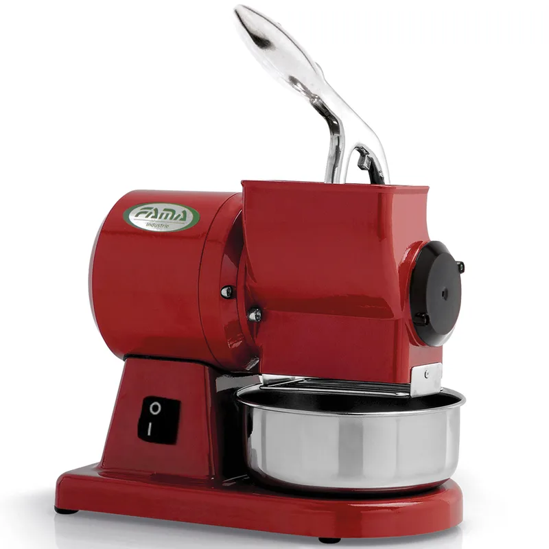 Fama mignon gm - Râpe électrique - Corps en aluminium poli - 0.5 CV - Rouge