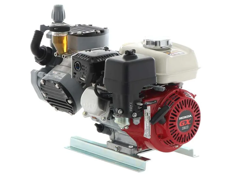 Motopompe de pulvérisation thermique Comet MTP P40/20 SC 4T - moteur Honda GX120 - version pour acides et produits chimiques