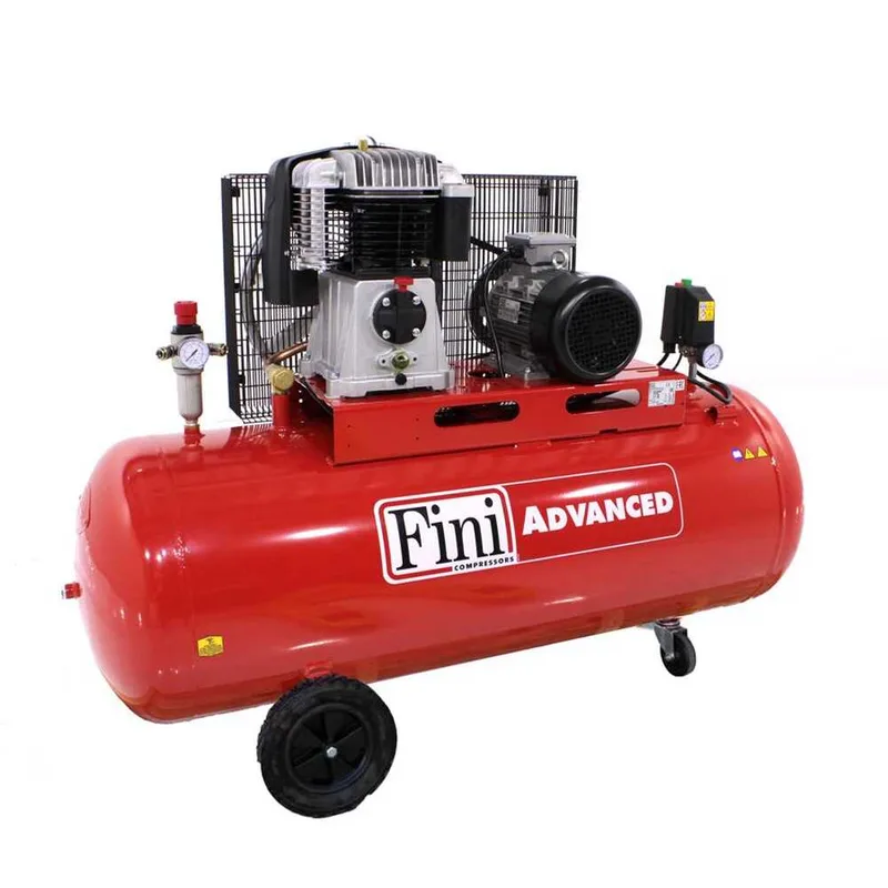 Fini Advanced BK 114-270L - Compresseur d'air électrique triphasé à courroie - Moteur 5.5 CV - 270 L