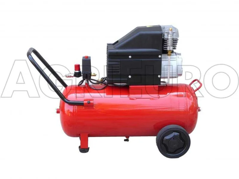 Fini Super Tiger MK 312 - Compresseur d'air électrique monophasé - Moteur 3 CV - 50 L