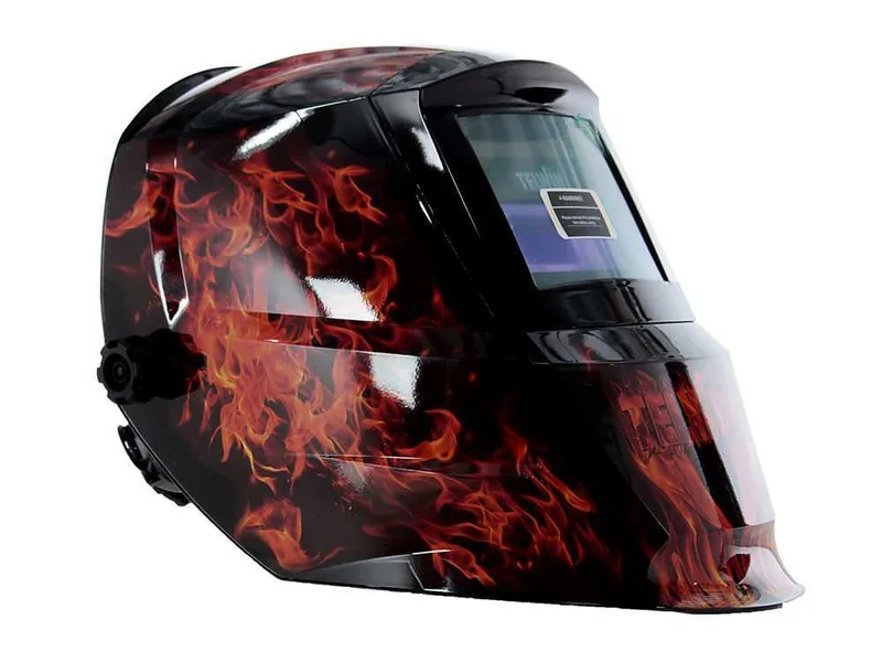 Masque de soudure professionnel Telwin Stream Flame - MMA, TIG, MIG