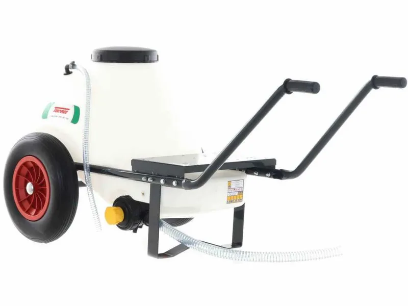 Chariot de pulvérisation avec cuve 80 L – motopompe applicable