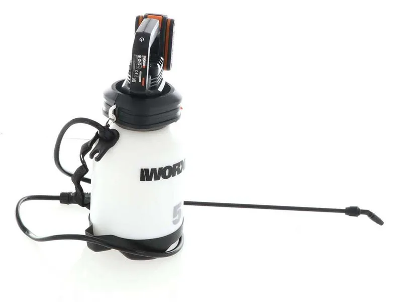 Pulvérisateur à bretelle WORX WG829E - Batterie de 20V - 2Ah
