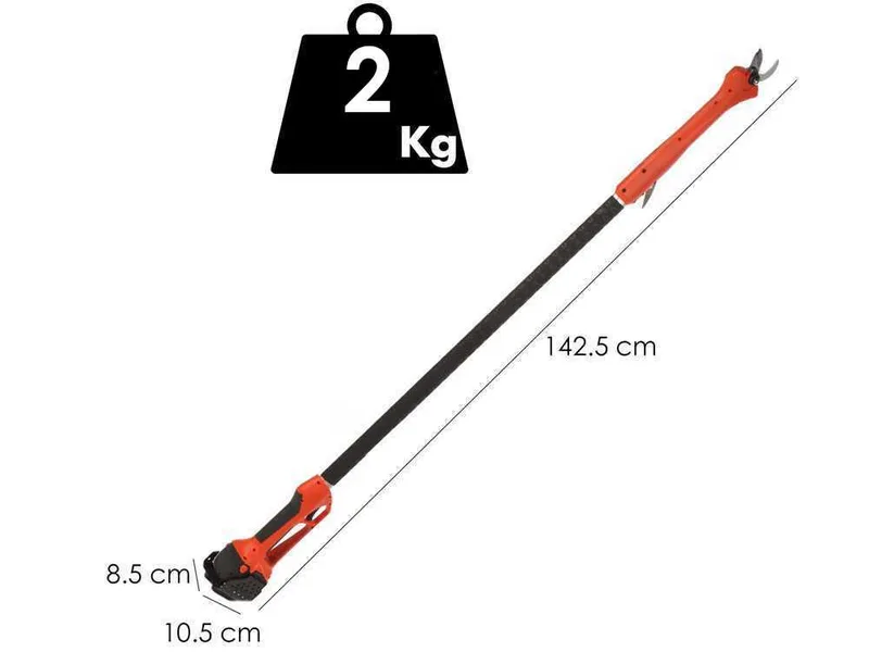 Stocker Magma E-140 TR - Sécateur électrique de taille sur perche - 21.6V/2.6Ah