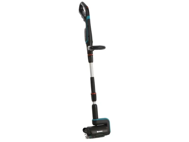 Gardena AquaBrush Patio 03/18V P4A - Nettoyeur de sols à batterie - avec starter kit 18V - 2.5Ah