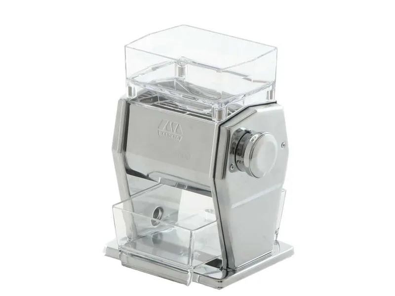 Marcato Marga 180g - Moulin à farine et floconneuse manuelle avec rouleaux en acier inox
