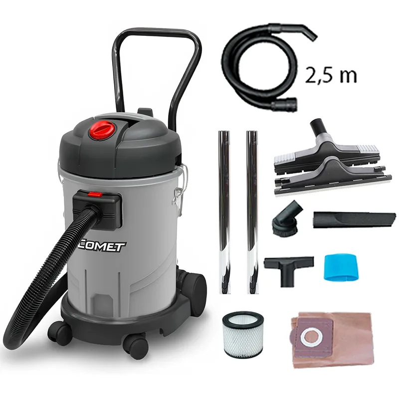 Comet CVP 130 P - Aspirateur bidon Multifonctions - 30 L - Poussières et liquides - 1400W
