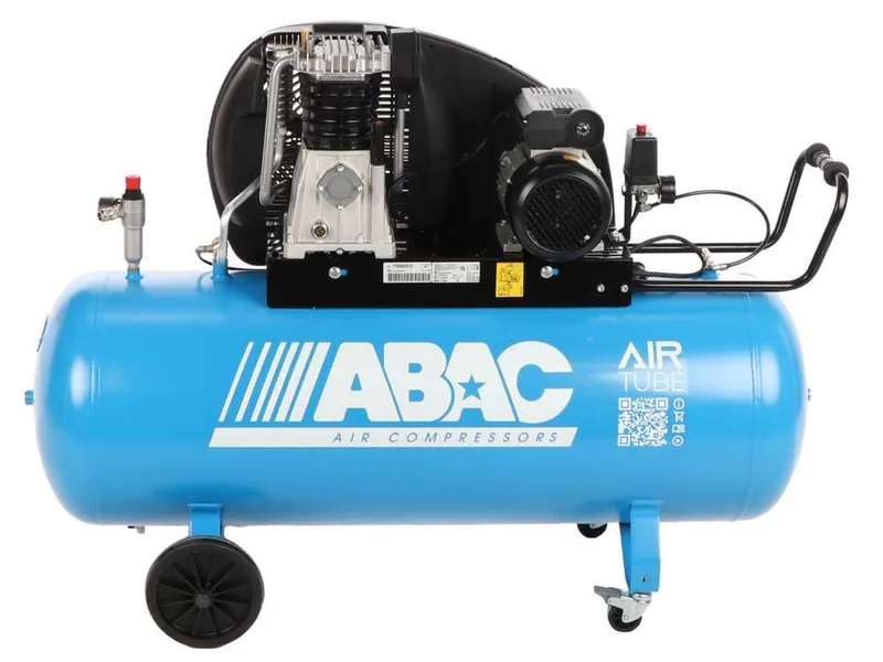 ABAC EXP A49B 200 CM3 - Compresseur d'air électrique monophasé à courroie - Moteur 3 CV – 200 lt