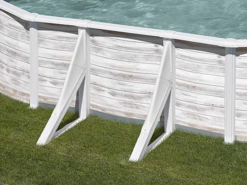 Gre Finlandia Ovale 610x375x120cm - Piscine hors-sol en acier