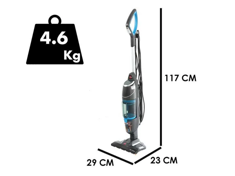Bissell Vac & Steam - Balais à vapeur électrique 2 en 1 - 1600W