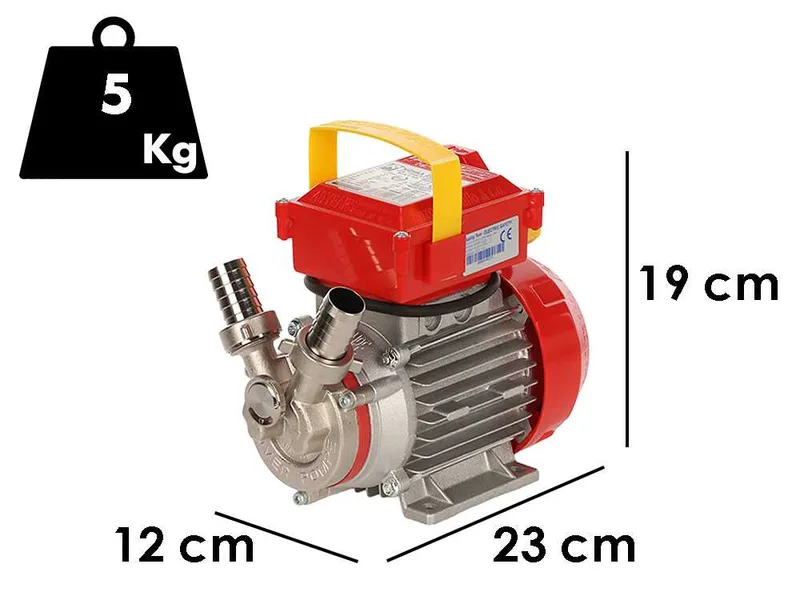 Rover Novax 25 By-Pass - Pompe électrique de transfert en alliage anticorrosion - Monophasée - 230 V