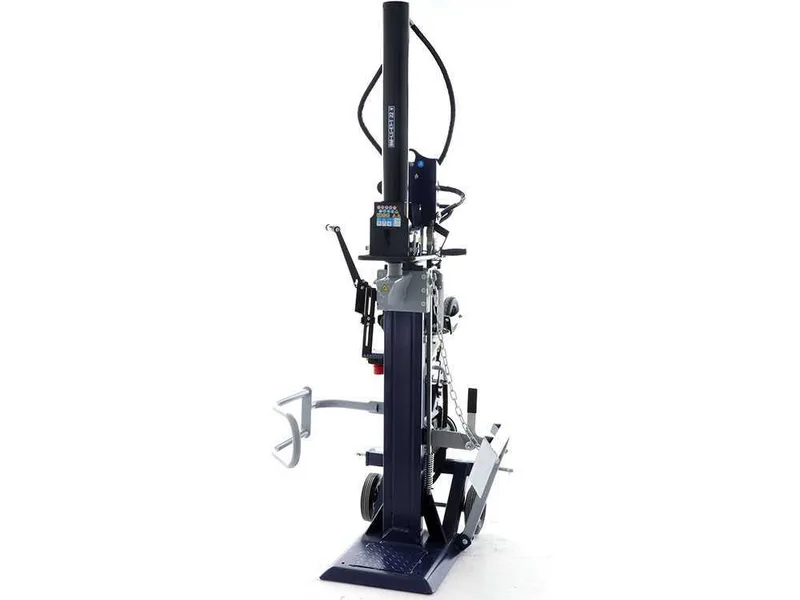 BullMach BM-LS-ET-T 22 V - Fendeuse à bois hybride - Verticale - Électrique et à tracteur