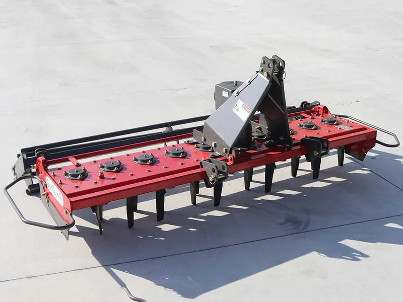 Herse rotative GeoTech Pro ER 210 - largeur de travail 210 cm -20 lames Série légère