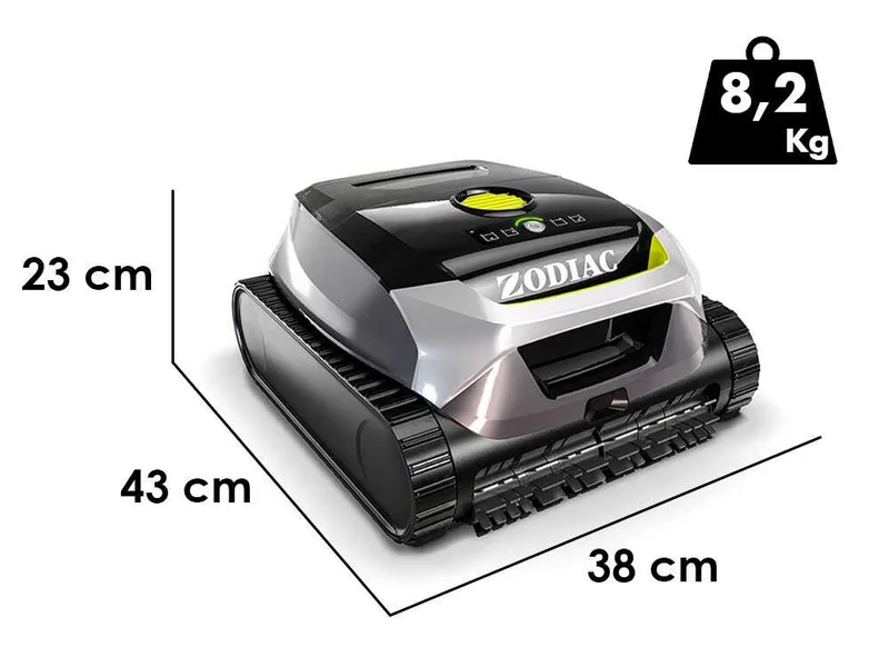 Zodiac Freedom Lite - Robot nettoyeur de piscine à batterie - Gestion par App