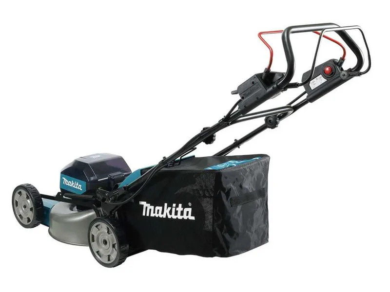Makita LM004JB101 - Tondeuse à batterie - Coupe de 53 cm - Bac de 70 L - 64V 10Ah