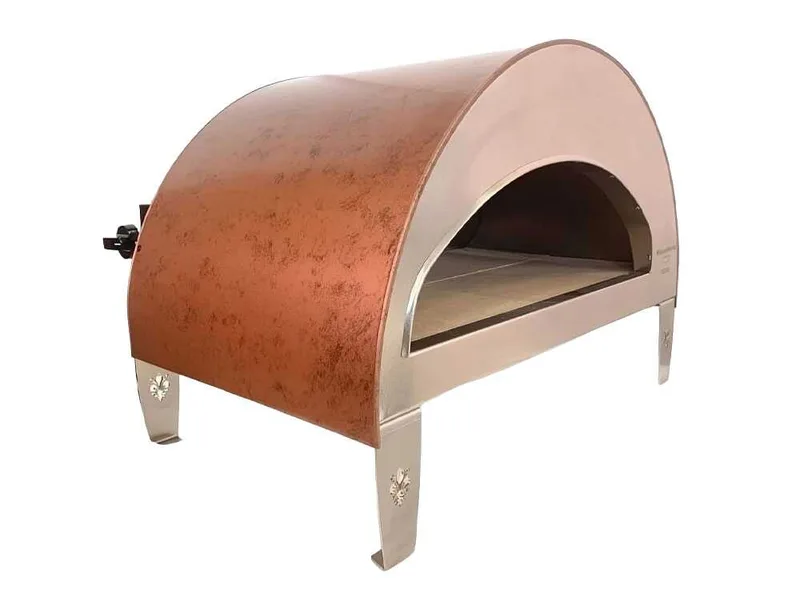 Pizza Party Emozione - Four à pizza à gaz d'extérieur - Chambre de cuisson 40 x 70 cm - Sole en biscotto réfractaire