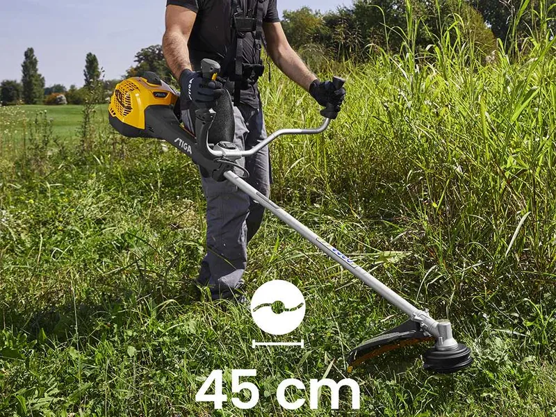 Stiga BC 760 B - Débroussailleuse thermique professionnelle - Poignée double