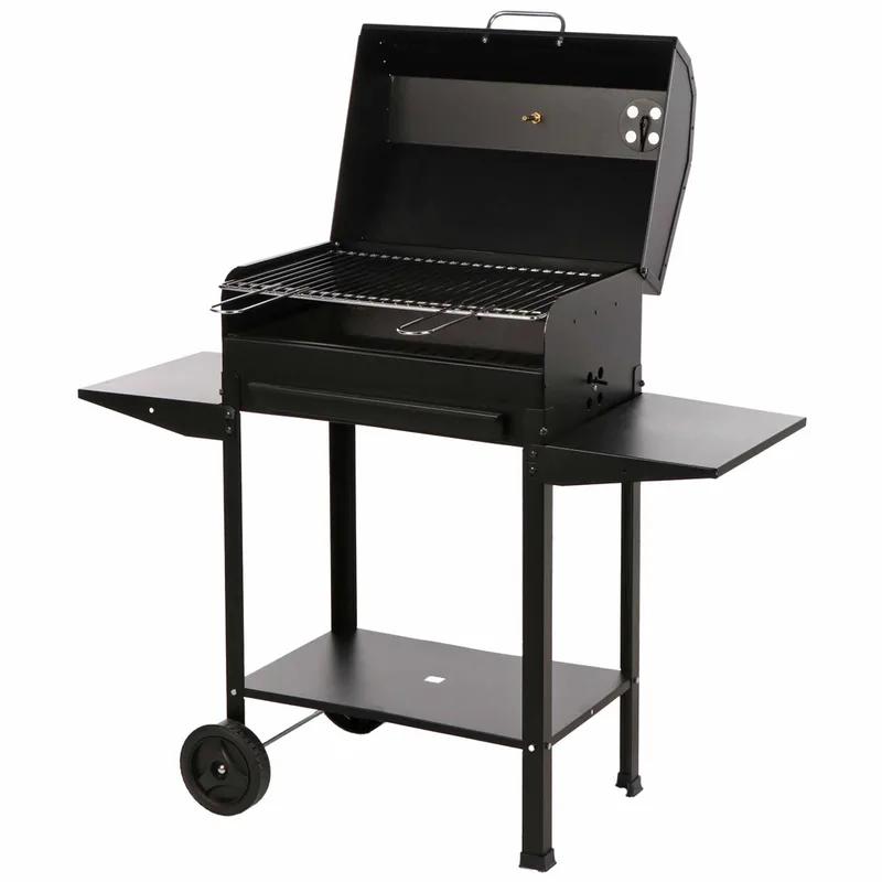 Mille Ercole Medium - Barbecue à charbon en fer artisanal - 57,5x37 cm