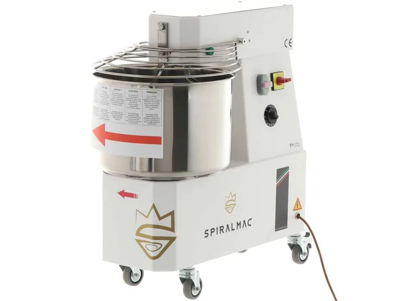 Pétrin à spirale haute hydratation SPIRALMAC SV20HH 2 vitesses - 20kg