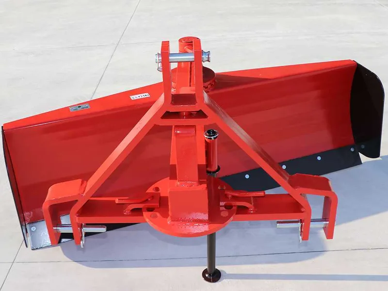 Lame niveleuse pour tracteur AgriEuro LLP200 - Série Lourde - pivot d'attelage et lame rotatifs