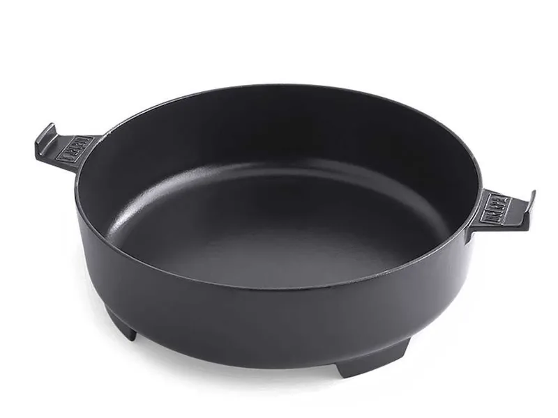 Cocotte en fonte 2 en 1 Weber