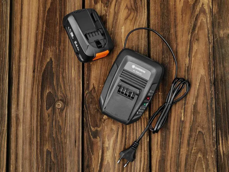 Kit de démarrage 18 V 2,5 Ah - Batterie + chargeur - Gardena
