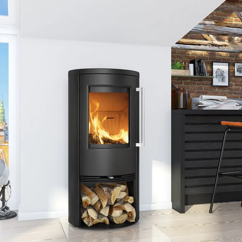 Poêle à bois TermaTech TT21R Acier Noir