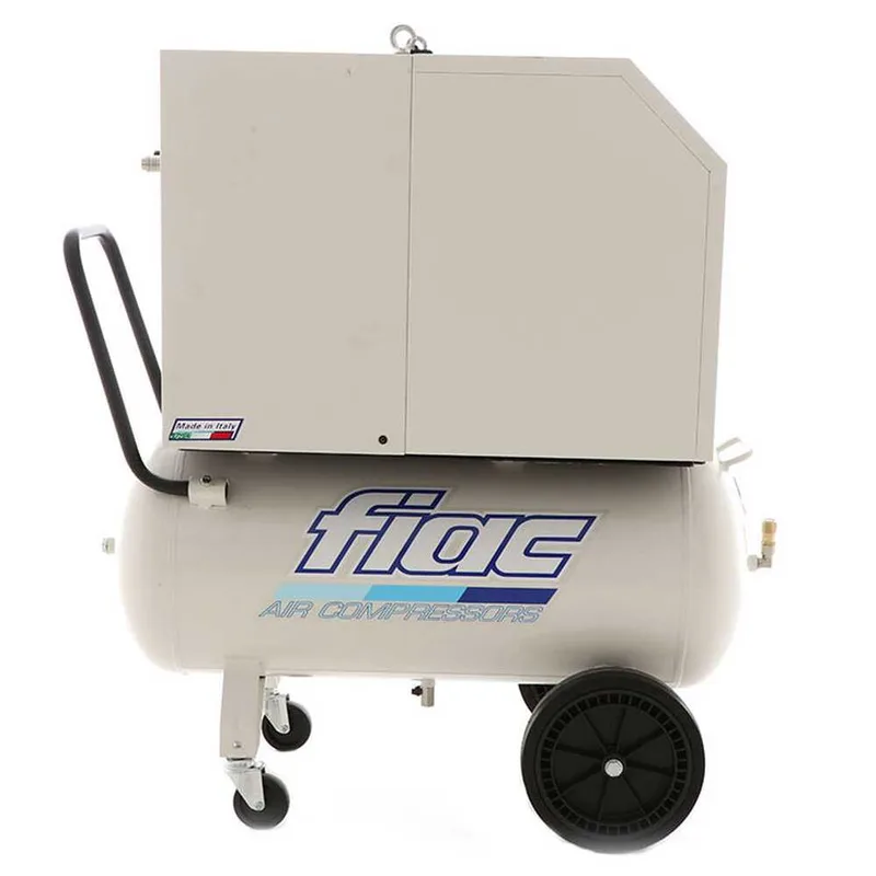 Fiac Silent AB90/360M - Compresseur d'air électrique monophasé à courroie - Moteur 3 CV - 90 L