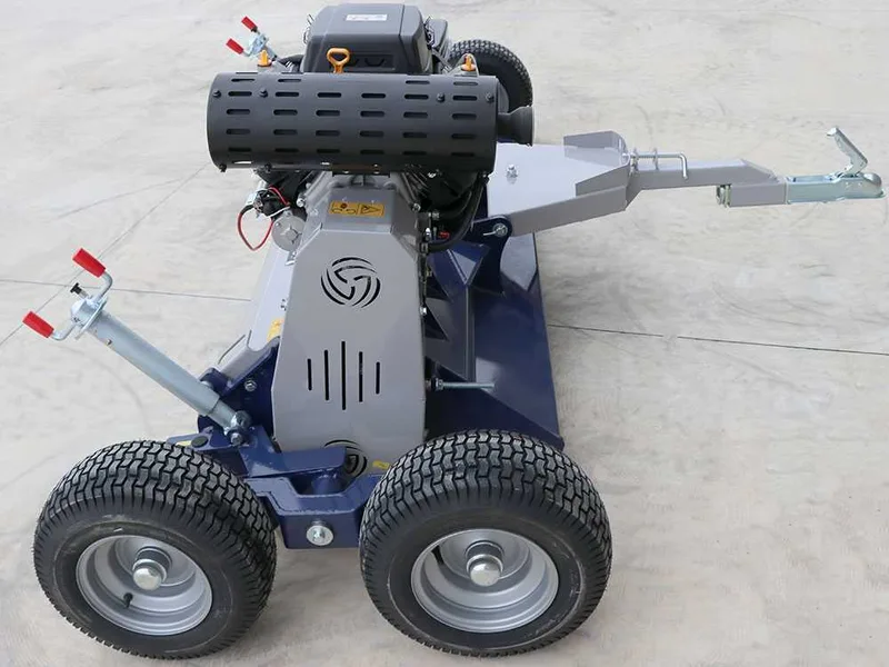 BullMach PAN 150 L - Tondeuse débroussailleuse tractée pour quad - Loncin LC2V80FD