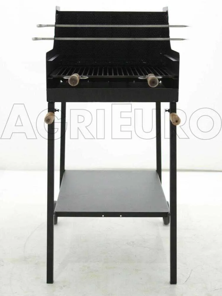 Cruccolini Fuocone - Barbecue à bois et charbon en fer artisanal