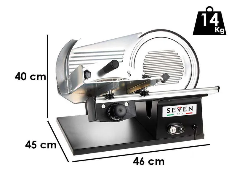 Trancheuse Seven Italy PS 250 PRO BLACK - lame de 250 mm - affûteur compris