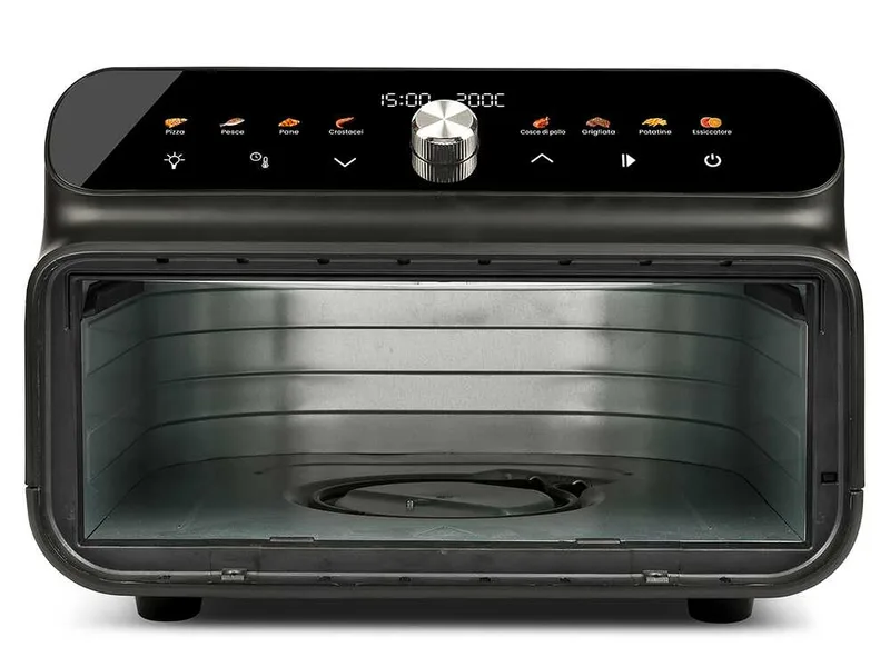 Girmi FG77 Ecofrit Grill - Friteuse à air chaud - Four électrique 10 L