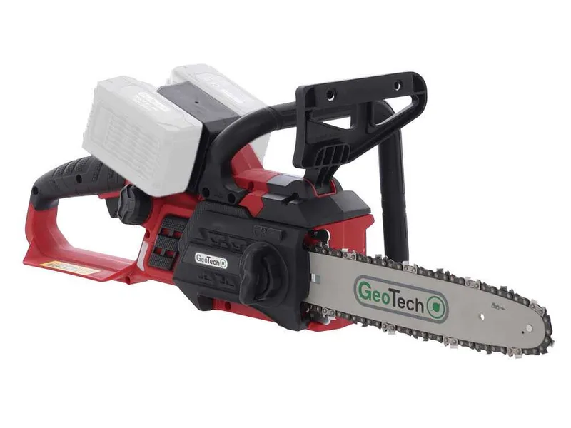 GeoTech X-Line CS-40V - Tronçonneuse à batterie - Guide de 30 cm - 40 V 2 Ah