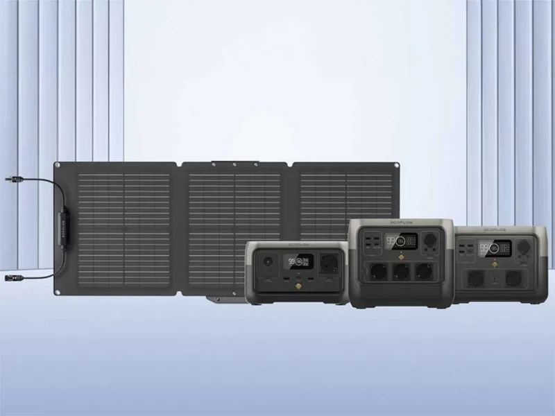 EcoFlow Panneau photovoltaïque portable - 110 W
