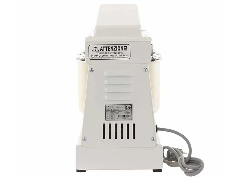 Famag Grilletta IM 5/230 10 Velocità HH - Pétrin à spirale 5 kg à haut niveau d'hydratation