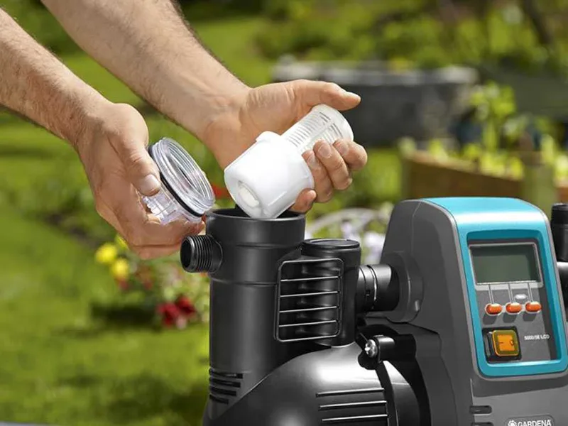 Pompe Gardena automatique 5000/5E LCD Avec fonction économie d'énergie