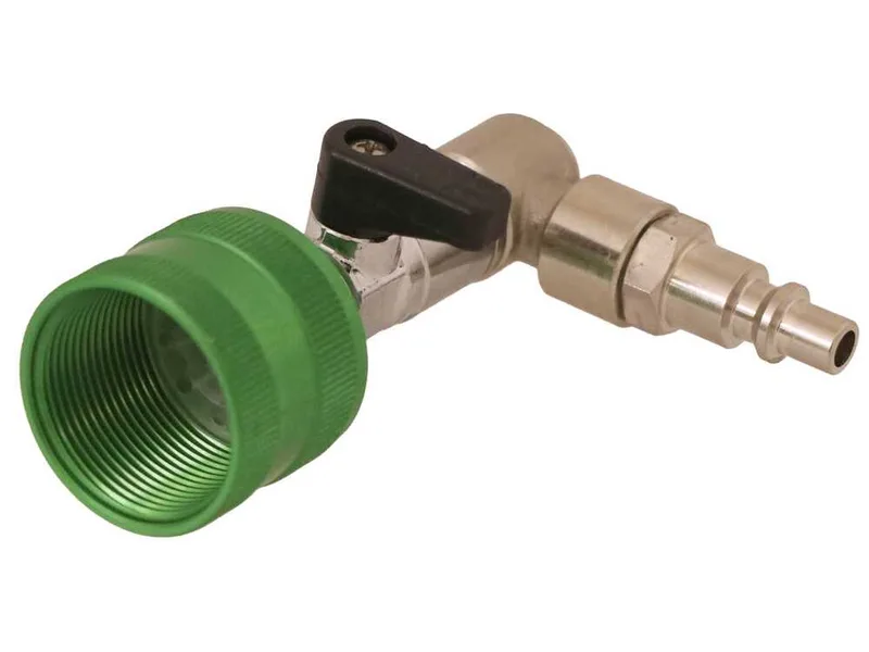 Bague de serrage avec robinet pour perches de rallonge