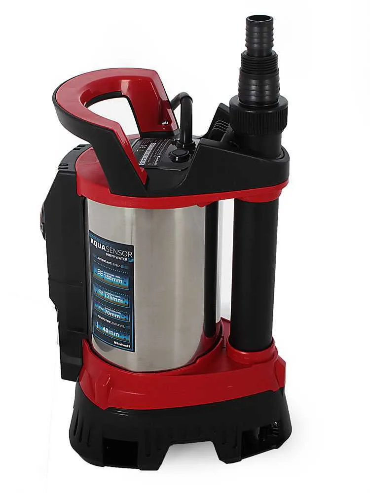 Pompe immergée électrique pour eaux chargées Einhell GE-DP 7935 N-A ECO - Aquasensor - 790 W