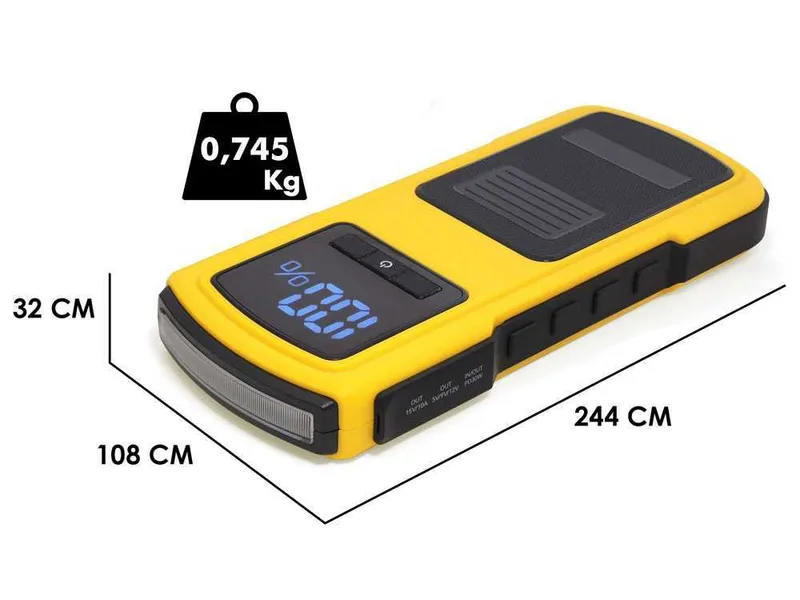 Intec i-Starter 3.6 - Démarreur de secours - alimentation 12V