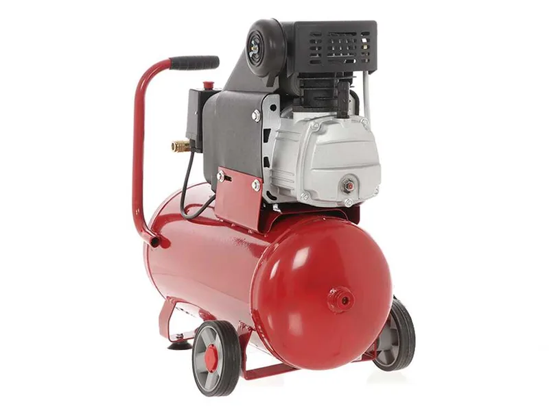 GeoTech AC 24.10.25C - Compresseur d'air électrique de 24 L à air comprimé - moteur 2.5 CV