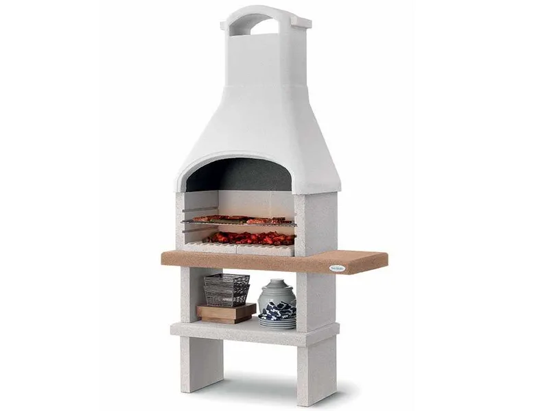 Palazzetti Rimini - Barbecue à bois et charbon en maçonnerie