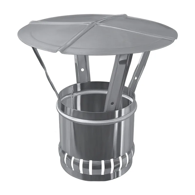 Schiedel chapeau pare-pluie Ø113 mm brillant