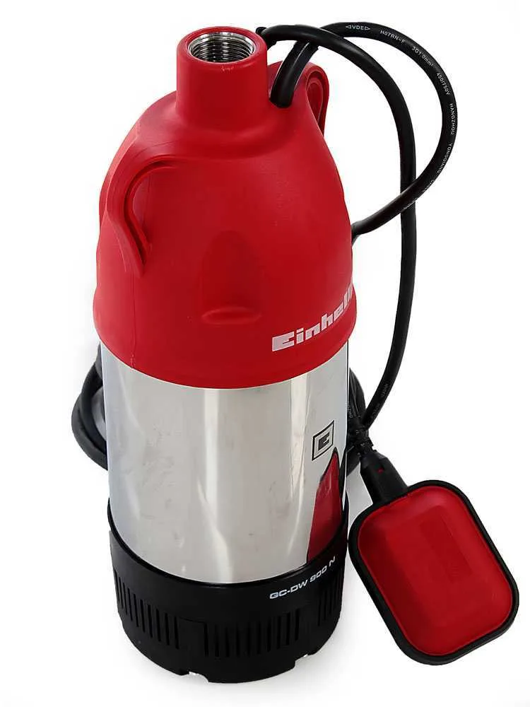 Pompe électrique immergée d'évacuation Einhell GC-DW 900 N - pour eaux claires - 900W