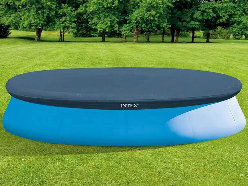 Bâche de protection piscine Frame ronde Ø457 cm Intex 28023
