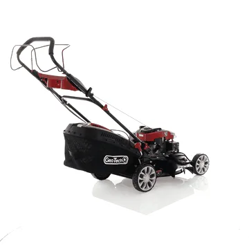GeoTech S46-150 BMSG - Tondeuse à gazon thermique tractée - 4 en 1 - Coupe 46 cm