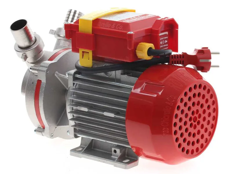 Rover Novax 30-OIL – Pompe électrique de transfert d’huile en alliage anticorrosion – Monophasée – 230 V