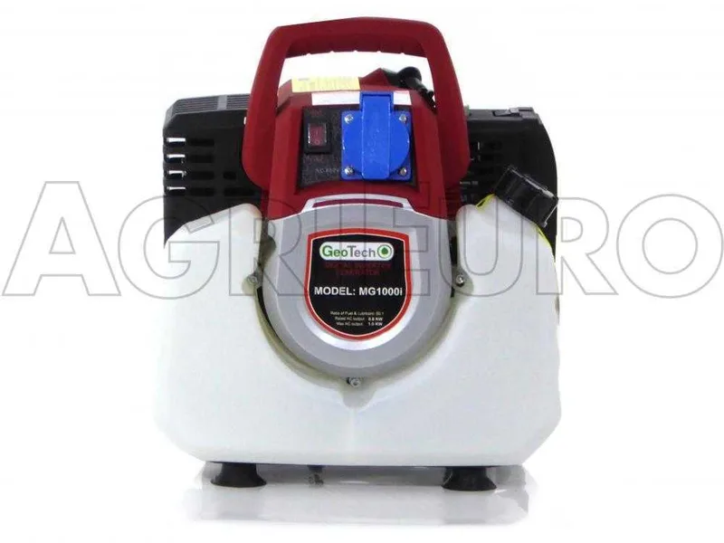GeoTech MG1000i - Groupe électrogène inverter 1 kw monophasé à mélange - insonorisé