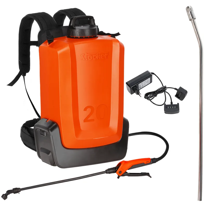 Stocker Ergomist 20 - Pompe de pulvérisation à dos à batterie - Cuve 20 L - 21 V - sans batteries
